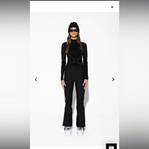 Halfdays Emma Soft Shell Pant, Black, Size Large